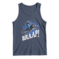 Snowmobile Braaap Tank Top Snowcross Snow Sled Extreme Outdoor Winter Sports - Wonder Print Shop
