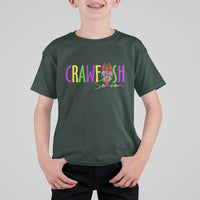 Funny Mardi Gras Cajun Crawfish Season T Shirt For Kid