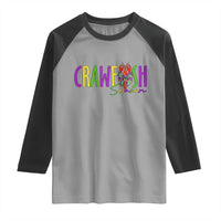 Funny Mardi Gras Cajun Crawfish Season Raglan Shirt