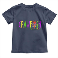 Funny Mardi Gras Cajun Crawfish Season Toddler T Shirt