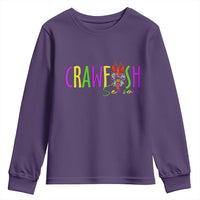 Funny Mardi Gras Cajun Crawfish Season Youth Sweatshirt