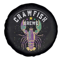 Funny Cajun Crawfish Boil Mardi Gras Spare Tire Cover Crawfish Krewe