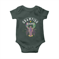 Funny Cajun Crawfish Boil Mardi Gras Baby Onesie Crawfish Krewe