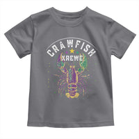 Funny Cajun Crawfish Boil Mardi Gras Toddler T Shirt Crawfish Krewe