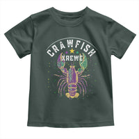 Funny Cajun Crawfish Boil Mardi Gras Toddler T Shirt Crawfish Krewe