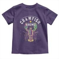 Funny Cajun Crawfish Boil Mardi Gras Toddler T Shirt Crawfish Krewe