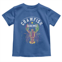 Funny Cajun Crawfish Boil Mardi Gras Toddler T Shirt Crawfish Krewe