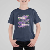 Funny Cajun Crawfish Boil Mardi Gras T Shirt For Kid What's Crackin
