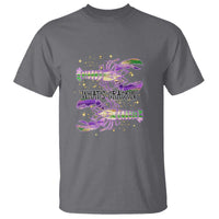Funny Cajun Crawfish Boil Mardi Gras T Shirt What's Crackin