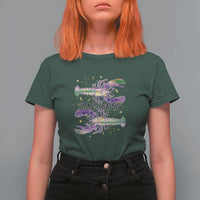 Funny Cajun Crawfish Boil Mardi Gras T Shirt For Women What's Crackin