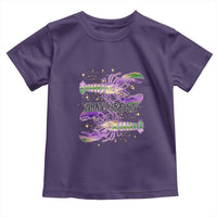 Funny Cajun Crawfish Boil Mardi Gras Toddler T Shirt What's Crackin