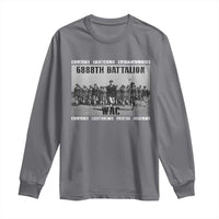 6888th Battalion Long Sleeve Shirt Black Female Battalion WAC Women's Army Corps Black History Month