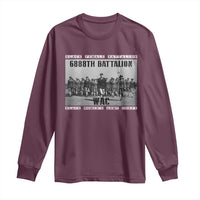 6888th Battalion Long Sleeve Shirt Black Female Battalion WAC Women's Army Corps Black History Month