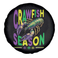 Funny Cajun Crawfish Boil Mardi Gras Spare Tire Cover Crawfish Season Fleur De Lis
