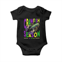 Funny Cajun Crawfish Boil Mardi Gras Baby Onesie Crawfish Season Fleur De Lis