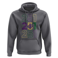 Funny Mobile Mardi Gras 251 Hoodie Glitter Print Area Code