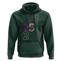 Funny Mobile Mardi Gras 251 Hoodie Glitter Print Area Code