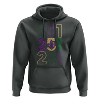 Funny Mobile Mardi Gras 251 Hoodie Glitter Print Area Code