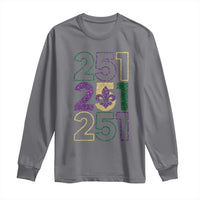 Funny Mobile Mardi Gras 251 Long Sleeve Shirt Glitter Print Area Code