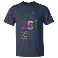 Funny Mobile Mardi Gras 251 T Shirt Glitter Print Area Code
