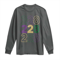 Funny The Coast Mardi Gras 228 Long Sleeve Shirt Glitter Print Area Code