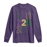 Funny The Coast Mardi Gras 228 Long Sleeve Shirt Glitter Print Area Code