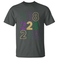 Funny The Coast Mardi Gras 228 T Shirt Glitter Print Area Code