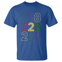 Funny The Coast Mardi Gras 228 T Shirt Glitter Print Area Code