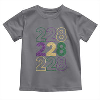 Funny The Coast Mardi Gras 228 Toddler T Shirt Glitter Print Area Code