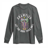 Crawfish Krewe Let The Good Times Roll Long Sleeve Shirt Funny Mardi Gras - Wonder Print Shop