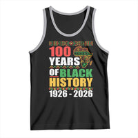 100 Years Of Black History 1926 2026 Centennial Tank Top Africa Map