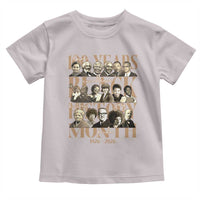 100 Years Of Black History Month Toddler T Shirt African American Historical Figures