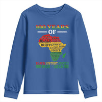 100 Years Of Black History Month Youth Sweatshirt Centennial Of Black Culture