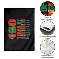 100 Years Of Black History Garden Flag African American Historical Figures African American Teacher
