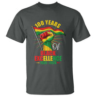 100 Years Of Black Excellence T Shirt Centennial Black History Month