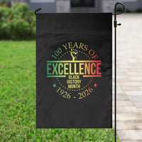 100 Years Of Excellence Black History Month 1926 2026 Garden Flag
