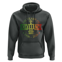 100 Years Of Excellence Black History Month 1926 2026 Hoodie