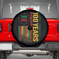 100 Years Of Black History Month Spare Tire Cover African American Centennial Milestone American Flag