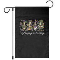 Goose Mardi Gras Garden Flag Funny Mardi Goose On The Loose New Orleans Carnival