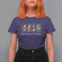 Goose Mardi Gras T Shirt For Women Funny Mardi Goose On The Loose New Orleans Carnival