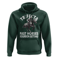 Funny Trifecta Fast Horses Bourbon Betting Hoodie Horse Racing Betting
