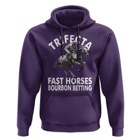 Funny Trifecta Fast Horses Bourbon Betting Hoodie Horse Racing Betting