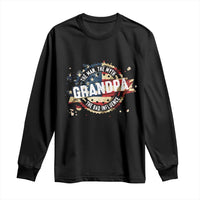 Funny Grandpa The Man The Myth The Bad Influence Long Sleeve Shirt Fathers Day
