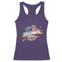 Funny Grandpa The Man The Myth The Bad Influence Racerback Tank Top Fathers Day