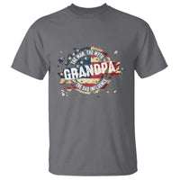 Funny Grandpa The Man The Myth The Bad Influence T Shirt Fathers Day