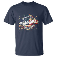Funny Grandpa The Man The Myth The Bad Influence T Shirt Fathers Day