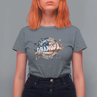 Funny Grandpa The Man The Myth The Bad Influence T Shirt For Women Fathers Day