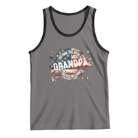 Funny Grandpa The Man The Myth The Bad Influence Tank Top Fathers Day