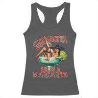 Funny Mamacita Needs A Margarita Racerback Tank Top Magarita Cocktail Mexican Pin Up Girl