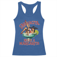 Funny Mamacita Needs A Margarita Racerback Tank Top Magarita Cocktail Mexican Pin Up Girl